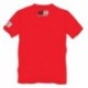 T-shirt Lorenzo rouge logo noir