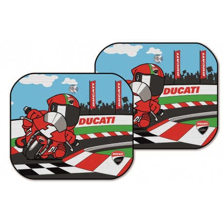 Rideaux pare soleil Cartoon Ducati