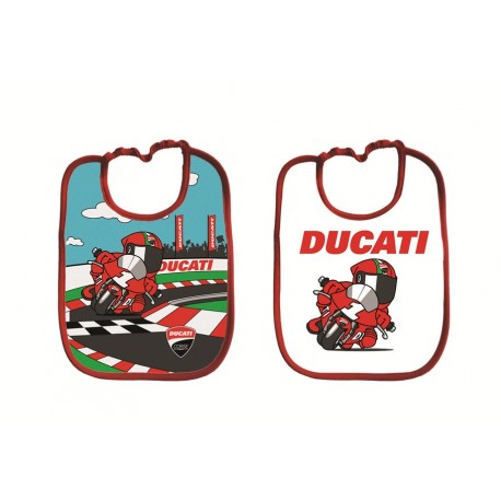 Kit bavoirs nouveau-né Ducati Corse