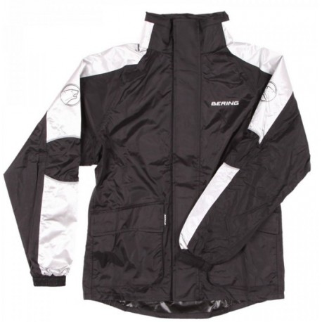 Veste de pluie Bering Maniwata noir/argent