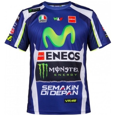 T-shirt VR46 Replica Monster homme