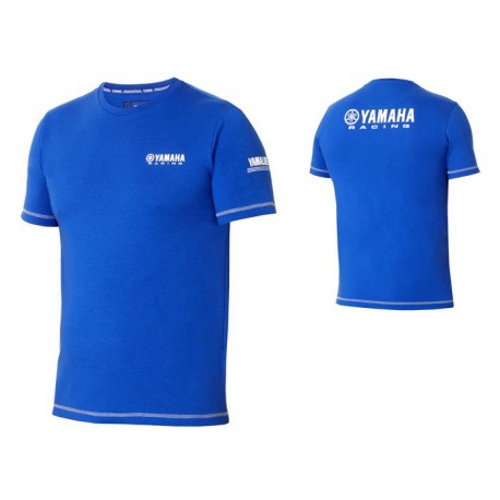 T-SHIRT YAMAHA PADDOCK BLEU