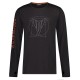 T shirt hypernacked ML MT noir
