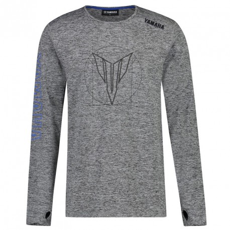 T shirt hypernacked ML MT gris