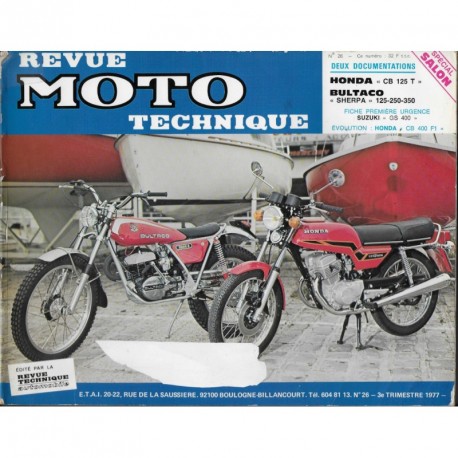 REVUE MOTO TECHNIQUE N°26