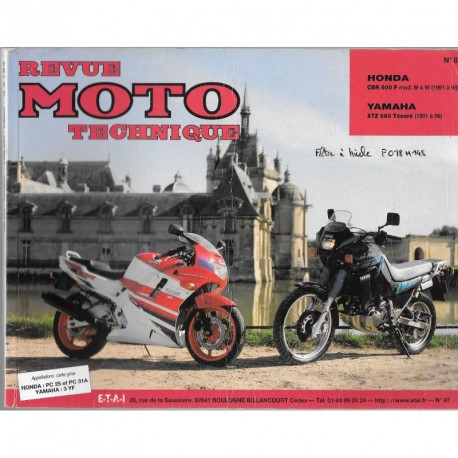 REVUE MOTO TECHNIQUE N°87