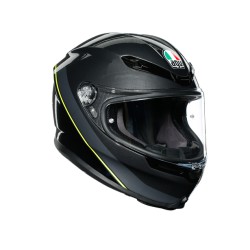 Casque intégral AGV K6-SV Minimal Gunmet/BLA