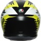 Casque intégral AGV K6-SV Rapid 46 Matt Black Yellow