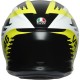 Casque intégral AGV K6-SV Rapid 46 Matt Black Yellow