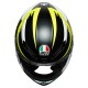 Casque intégral AGV K6-SV Rapid 46 Matt Black Yellow