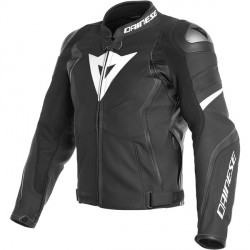 RACING 3 LEATHER JACKET 54 RED/BLACK/WHITE