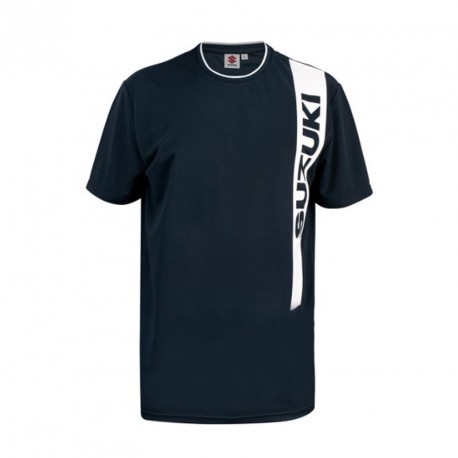 T-Shirt Suzuki sport bleu